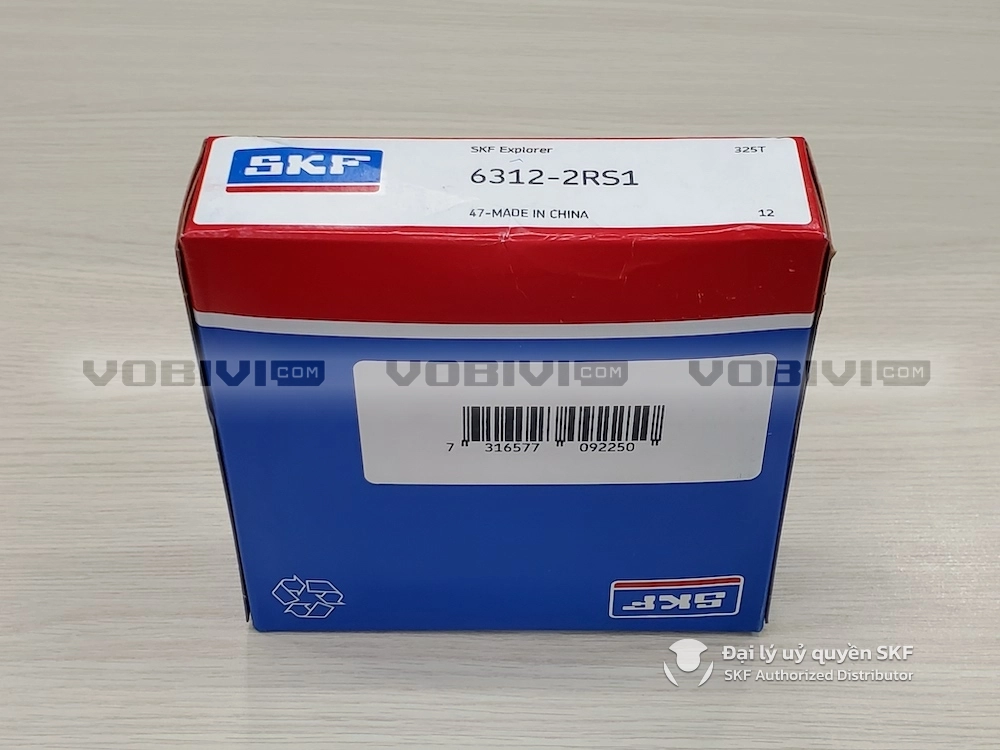 Vòng bi SKF 6312-2RS1 chính hãng