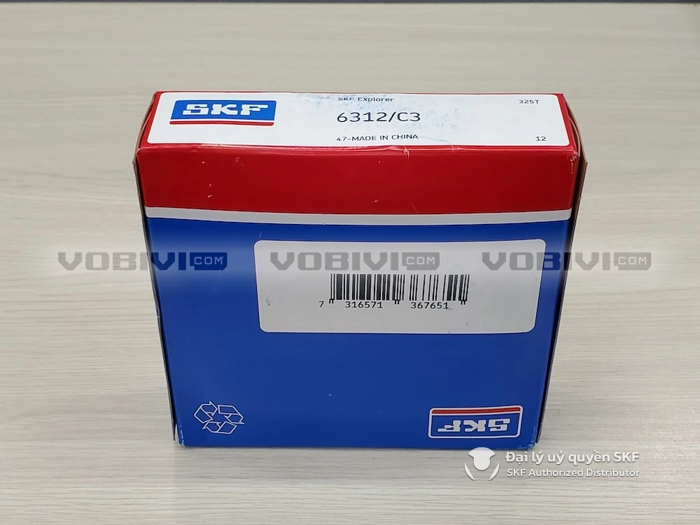 Vòng bi SKF 6312/C3 chính hãng