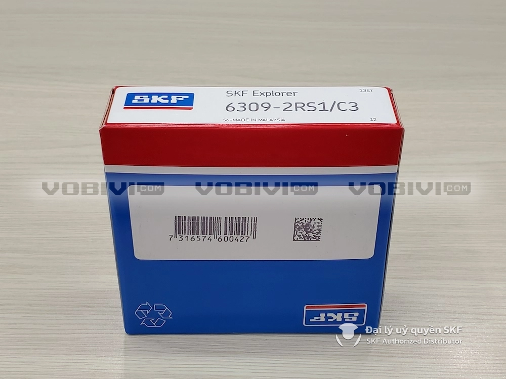 Vòng bi SKF 6309-2RS1/C3 chính hãng