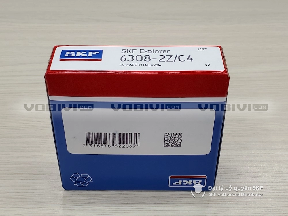 Vòng bi SKF 6308-2Z/C4 chính hãng