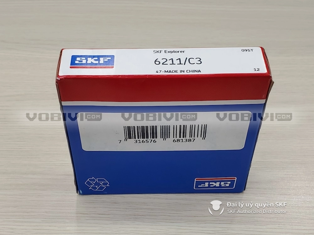 Vòng bi SKF 6211/C3 chính hãng