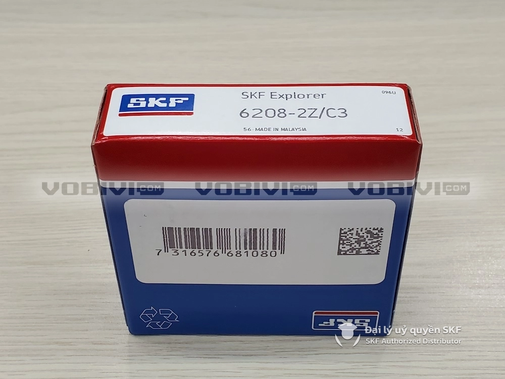 Vòng bi SKF 6208-2Z/C3 chính hãng