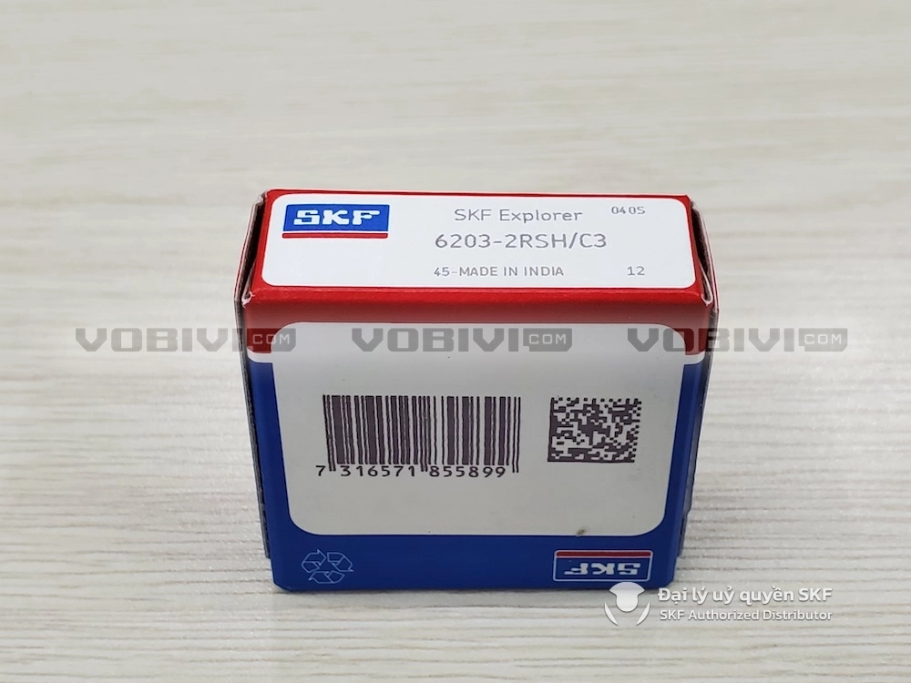 Vòng bi SKF 6203-2RSH/C3 chính hãng