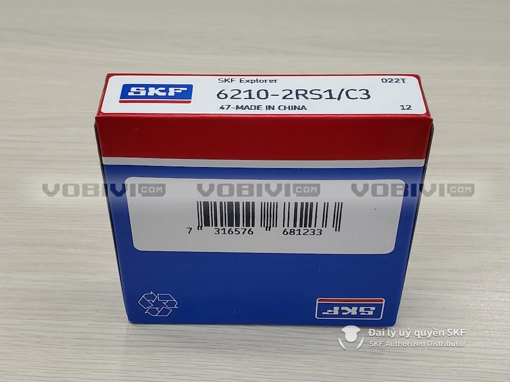 Vòng bi SKF 6210-2RS1/C3 chính hãng
