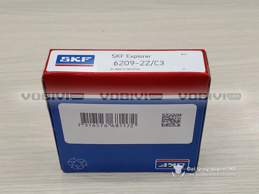 Vòng bi SKF 6209-2Z/C3 chính hãng