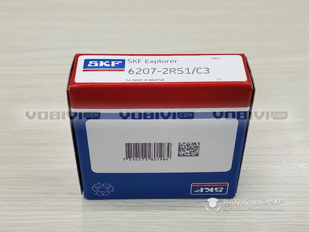 Vòng bi SKF 6207-2RS1/C3 chính hãng