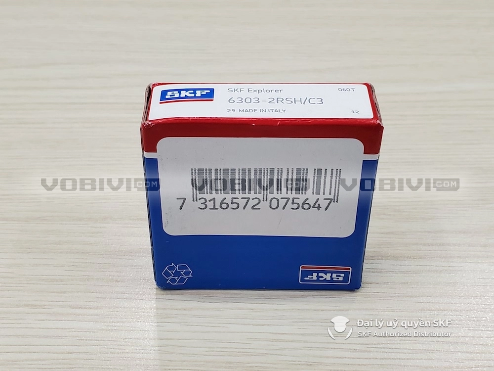 Vòng bi SKF 6303-2RSH/C3 chính hãng