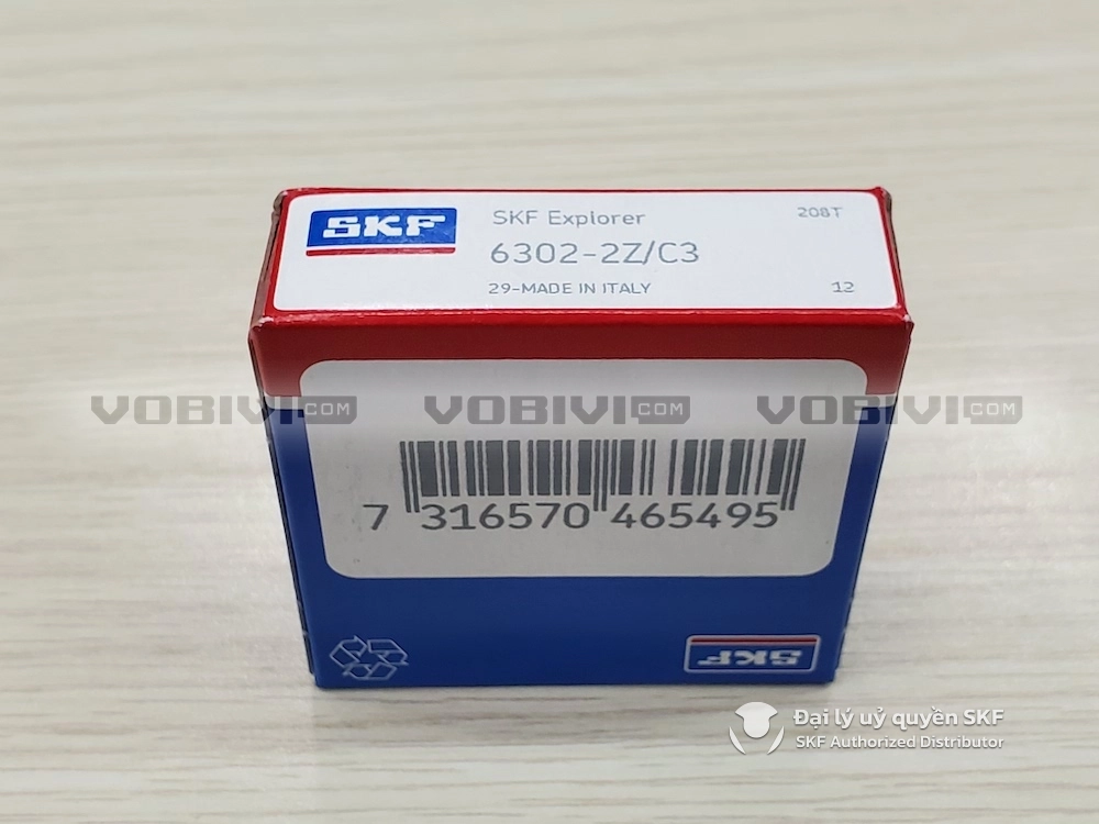 Vòng bi SKF 6302-2Z/C3 chính hãng