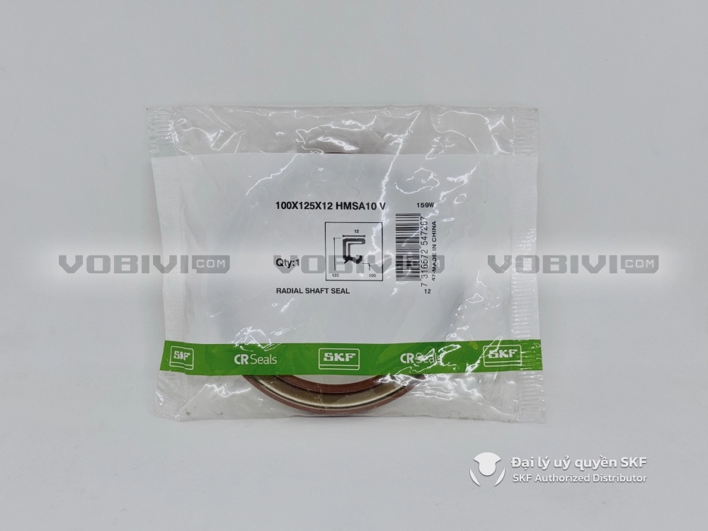 Phớt 100X125X12 HMSA10 V - Phớt chặn dầu SKF chính hãng