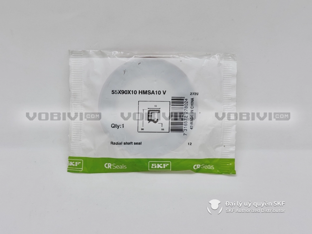 Phớt 55X90X10 HMSA10 V - Phớt chặn dầu SKF chính hãng