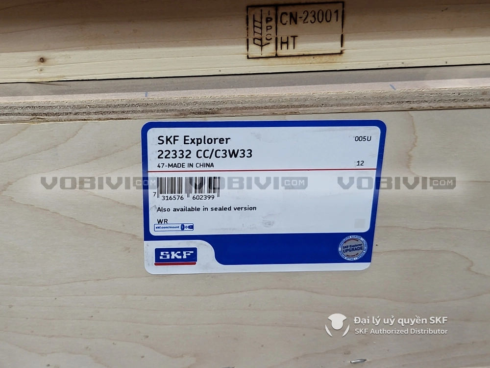 Vòng bi SKF 22332 CC/C3W33 chính hãng