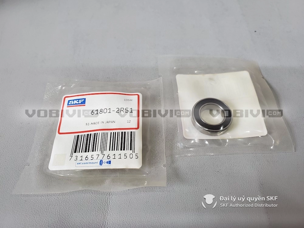 Vòng bi SKF 61801-2RS1 chính hãng