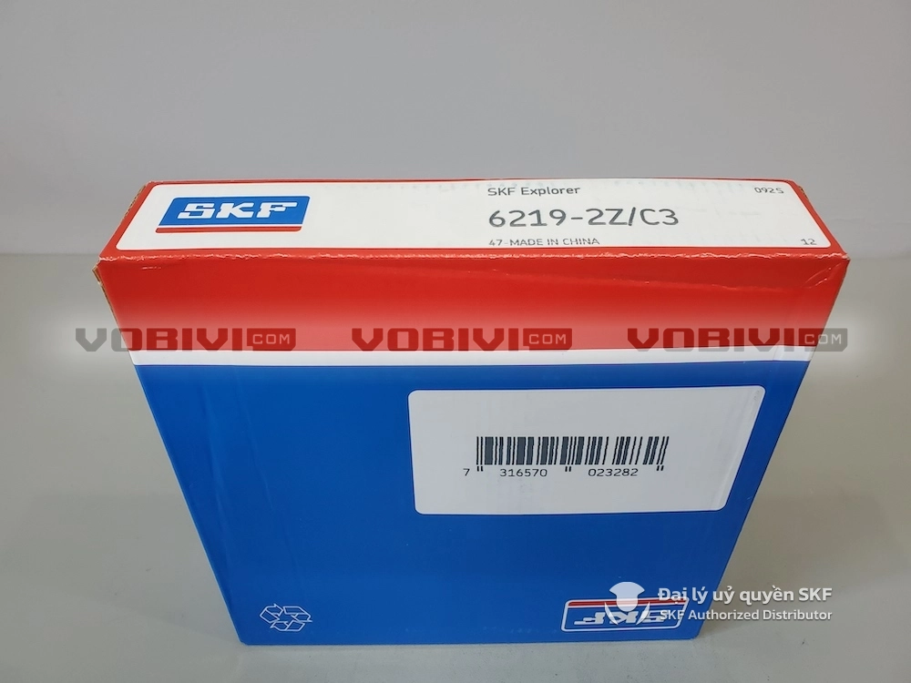 Vòng bi SKF 6219-2Z/C3 chính hãng