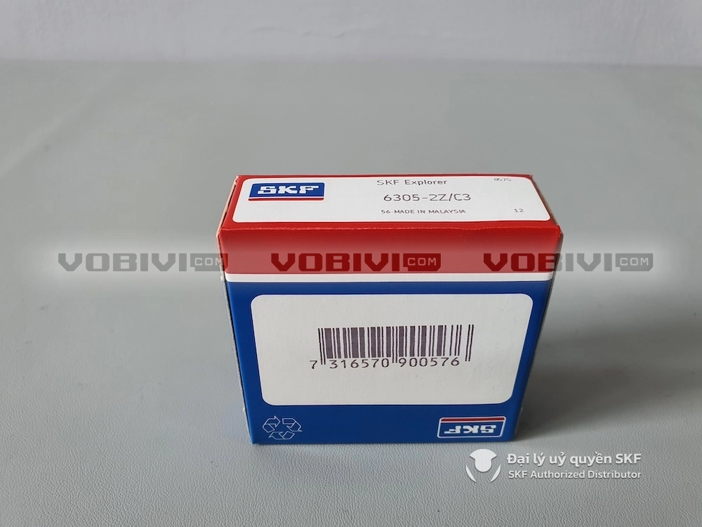 Vòng bi SKF 6305-2Z/C3 chính hãng