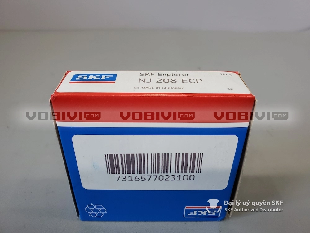 Vòng bi SKF NJ 208 ECP chính hãng