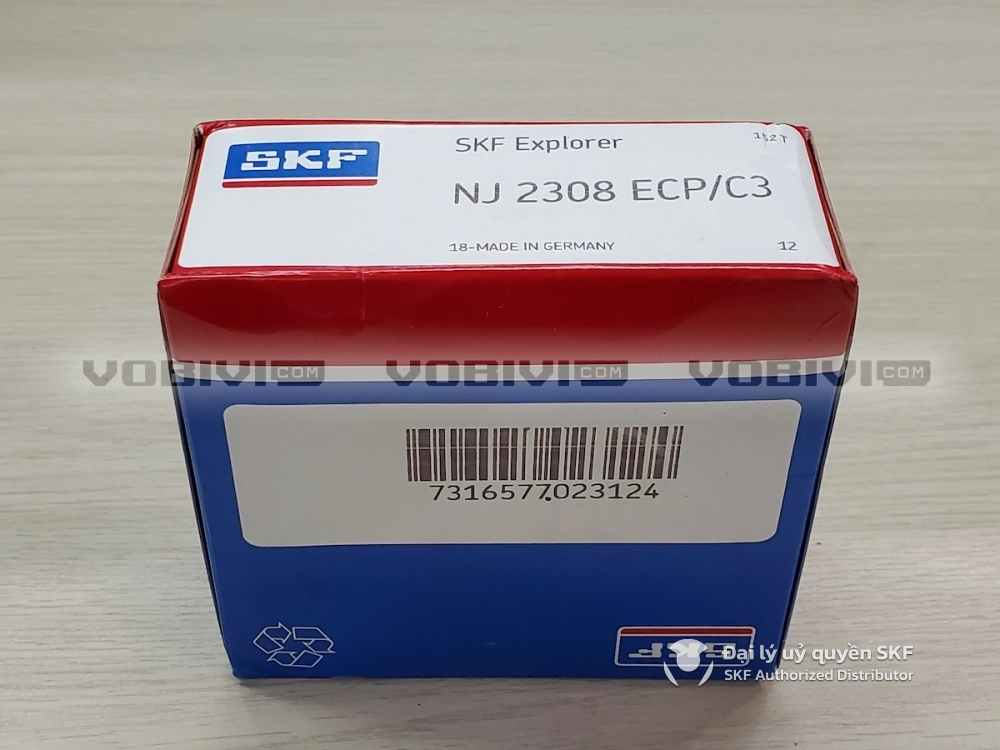 Vòng bi SKF NJ 2308 ECP/C3 chính hãng