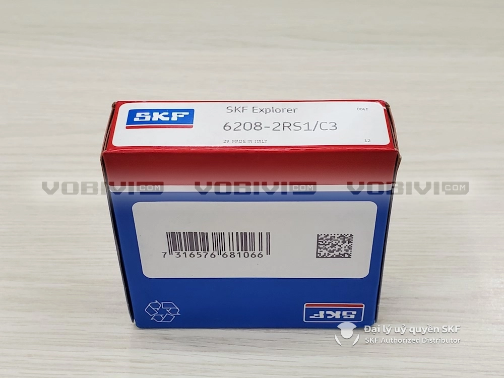 Vòng bi SKF 6208-2RS1/C3 chính hãng