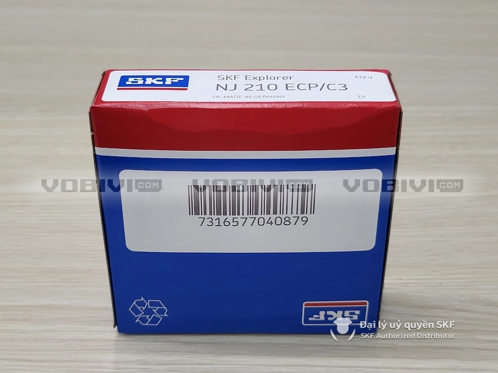 Vòng bi SKF NJ 210 ECP/C3 chính hãng