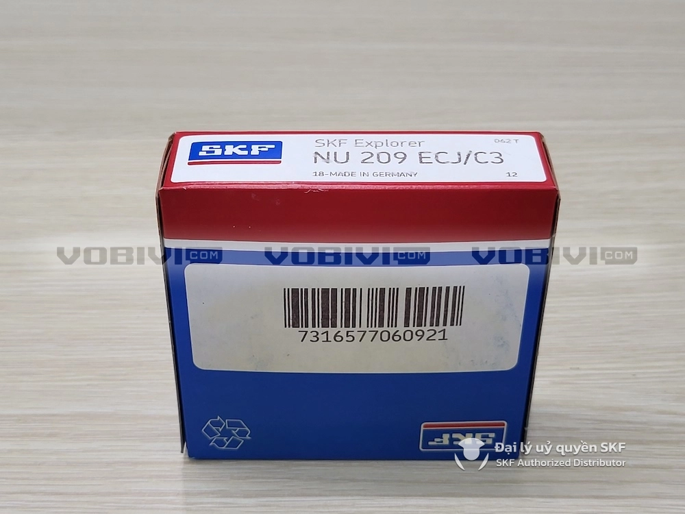 Vòng bi SKF NU 209 ECJ/C3 chính hãng