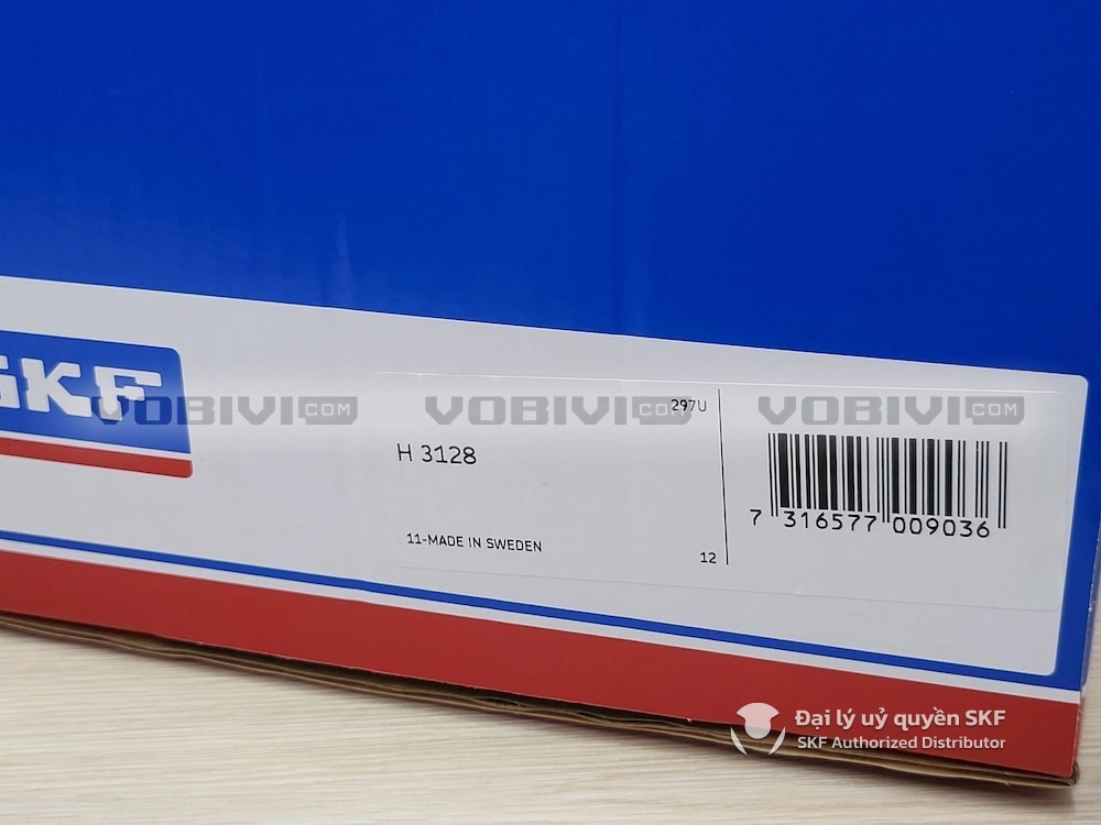 H 3128 SKF, ống lót côn, măng xông