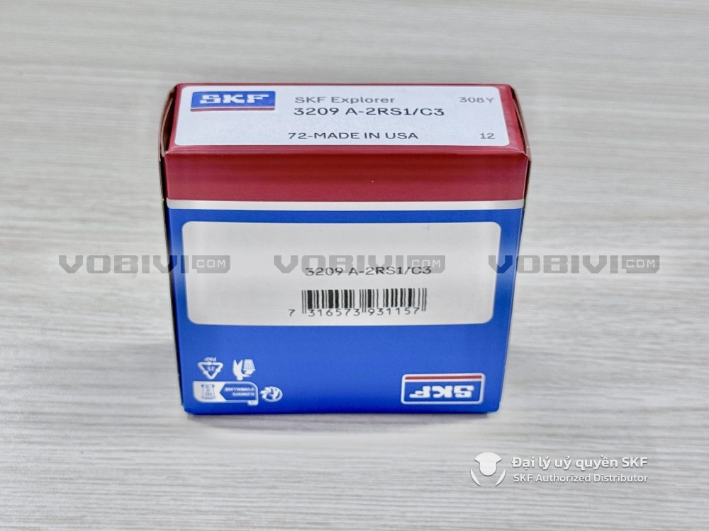 Vòng bi 3209 A-2RS1/C3 chính hãng SKF