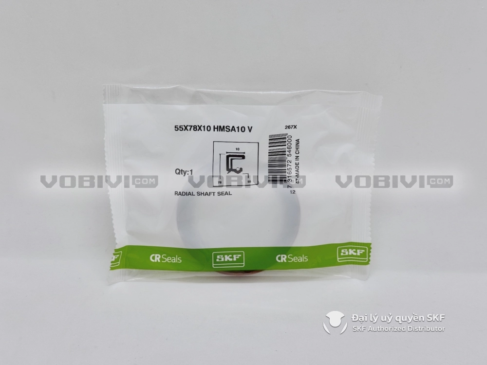 Phớt 55X78X10 HMSA10 V - Phớt chặn dầu SKF chính hãng