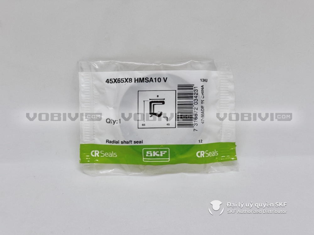 Phớt 45X65X8 HMSA10 V - Phớt chặn dầu SKF chính hãng