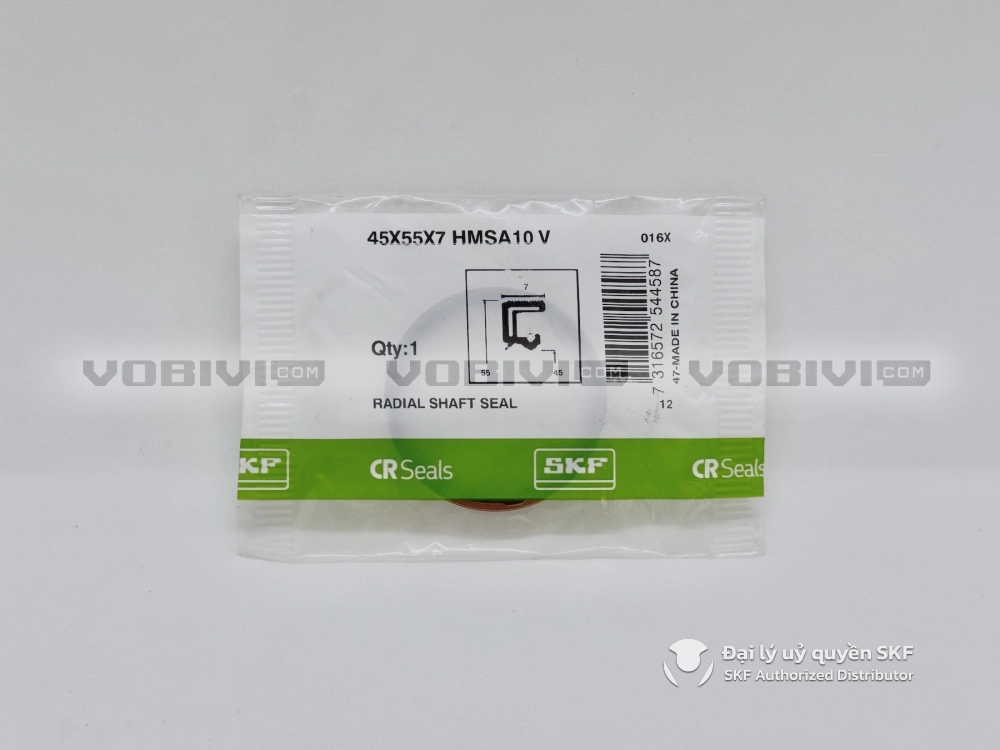 Phớt 45X55X7 HMSA10 V - Phớt chặn dầu SKF chính hãng