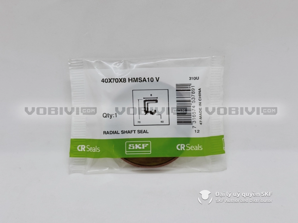 Phớt 40X70X8 HMSA10 V - Phớt chặn dầu SKF chính hãng