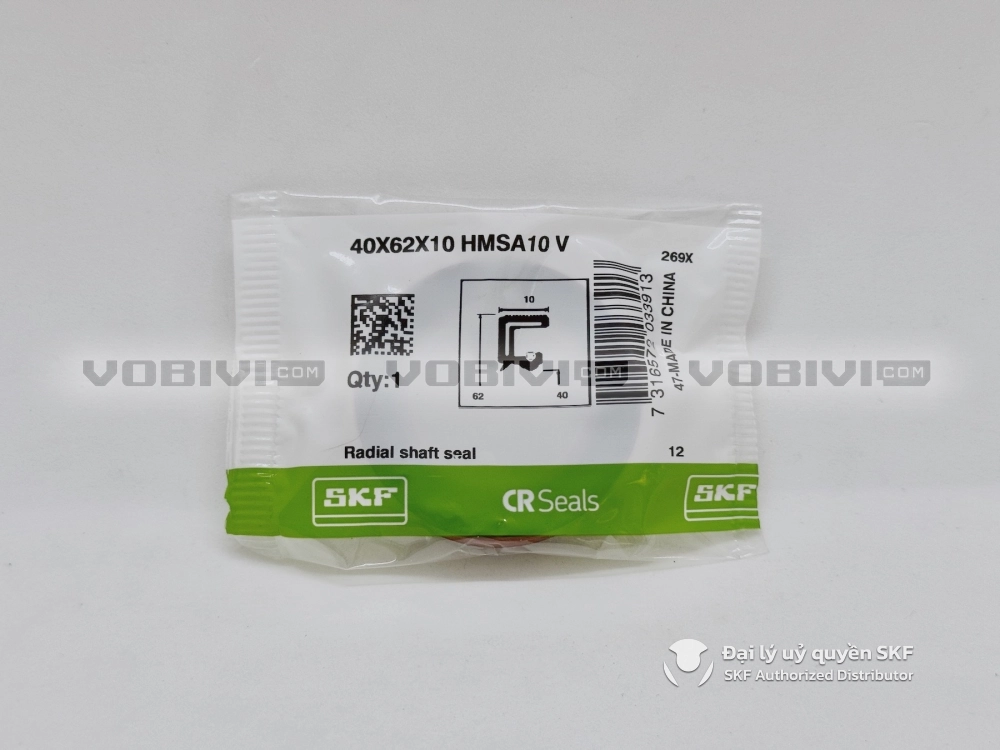Phớt 40X62X10 HMSA10 V - Phớt chặn dầu SKF chính hãng