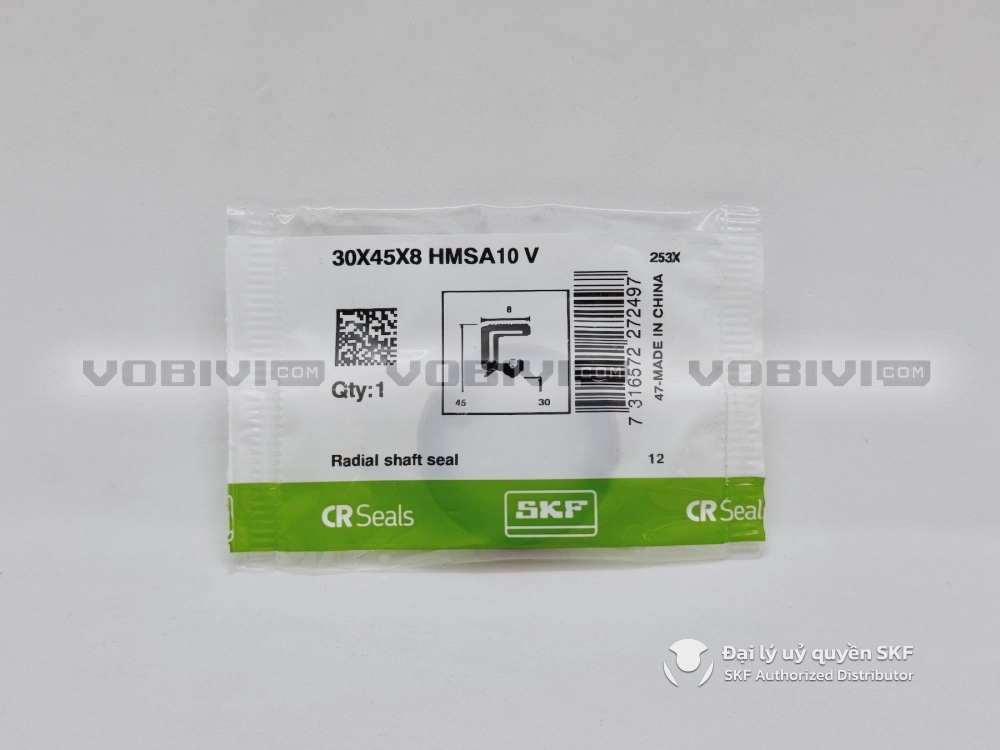 Phớt 30X45X8 HMSA10 V - Phớt chặn dầu SKF chính hãng