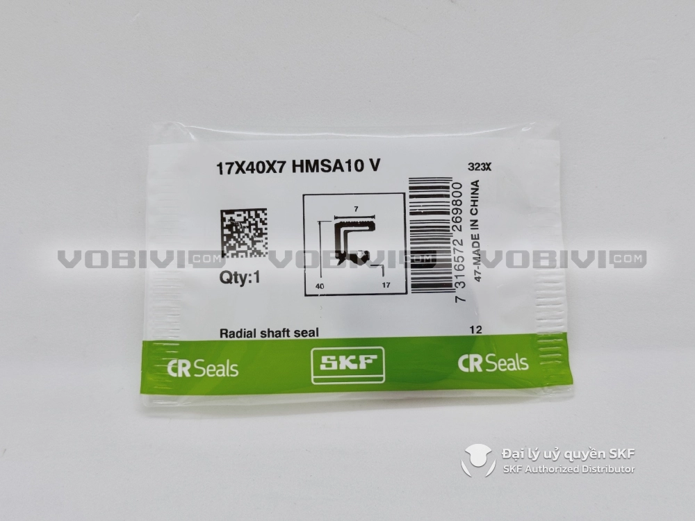 Phớt 17X40X7 HMSA10 V - Phớt chặn dầu SKF chính hãng