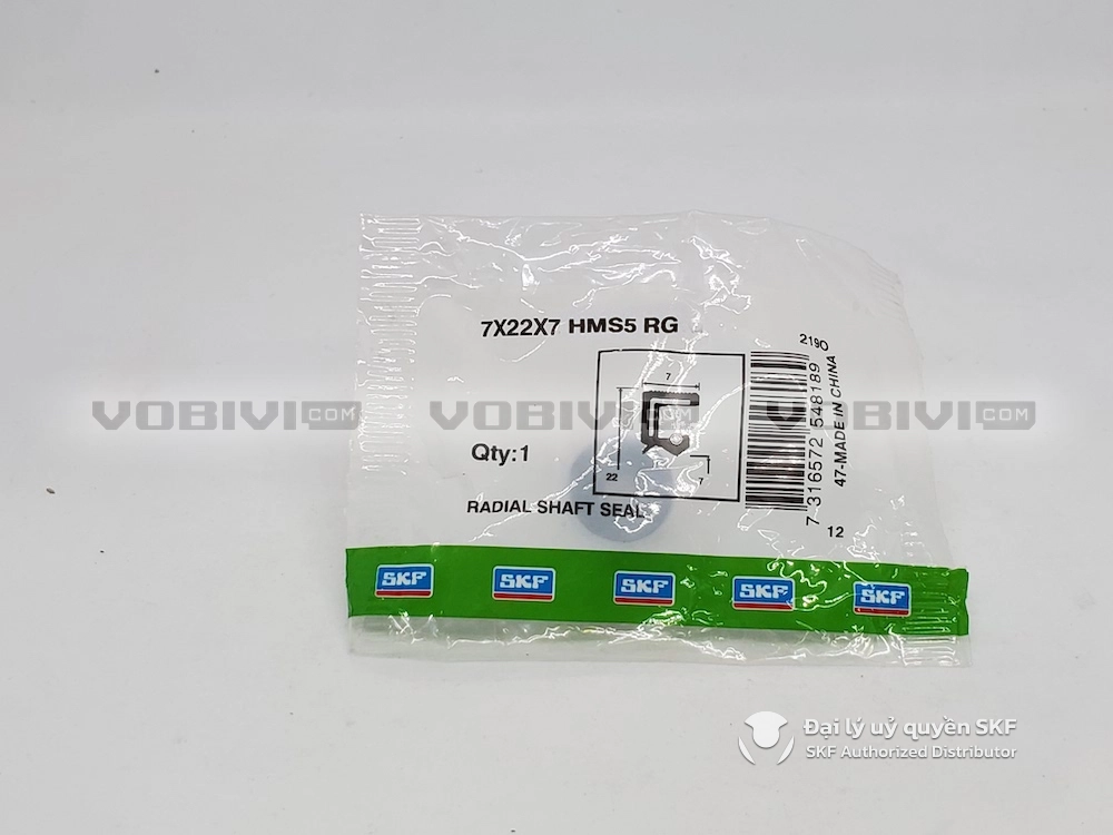 Phớt 7X22X7 HMS5 RG - Phớt chặn dầu SKF chính hãng