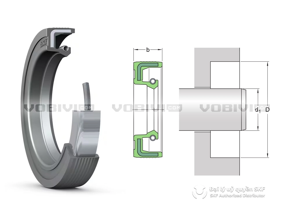 Phớt 7X22X7 HMS5 RG - Phớt chặn dầu SKF chính hãng