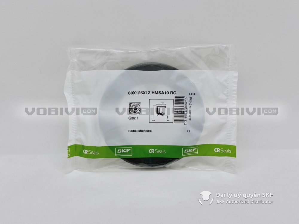 Phớt 80X125X12 HMSA10 RG - Phớt chặn dầu SKF chính hãng