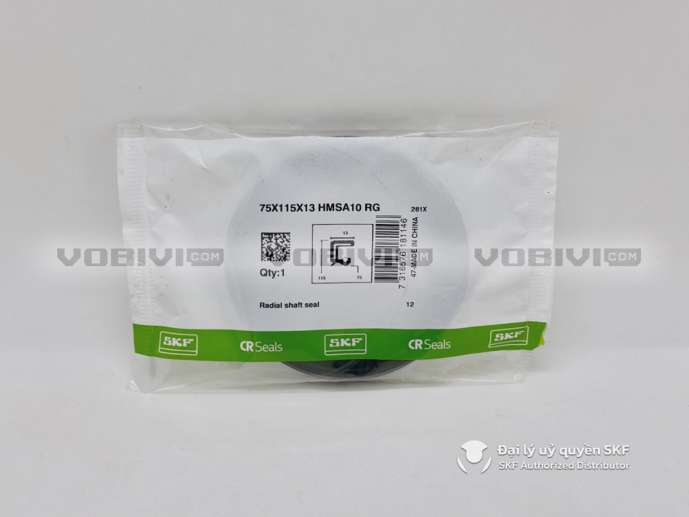 Phớt 75X115X13 HMSA10 RG - Phớt chặn dầu SKF chính hãng