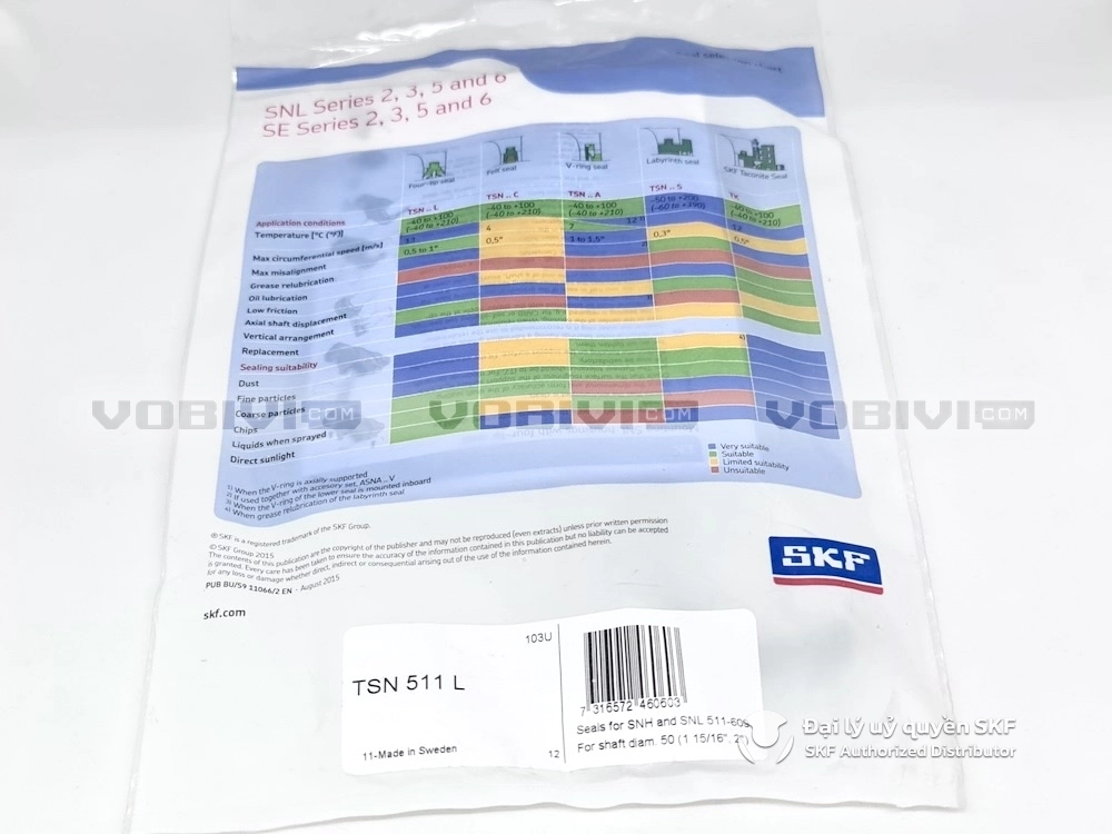 Phớt TSN 511 L chính hãng SKF