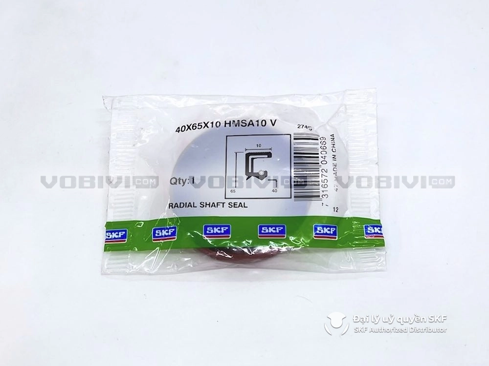Phớt 40X65X10 HMSA10 V - Phớt chặn dầu SKF chính hãng