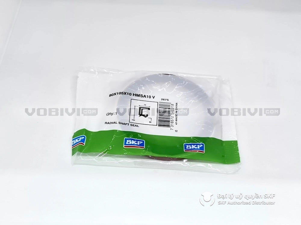 Phớt 80X105X10 HMSA10 V - Phớt chặn dầu SKF chính hãng
