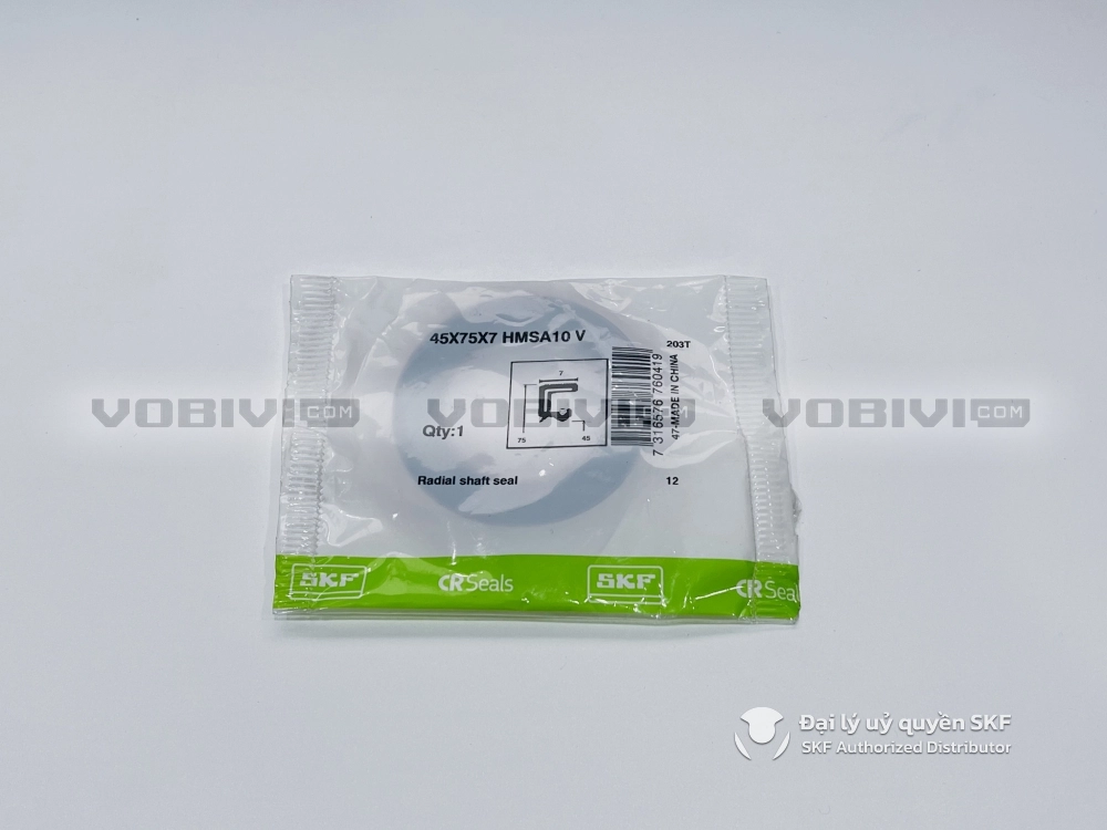 Phớt 45X75X7 HMSA10 V - Phớt chặn dầu SKF chính hãng