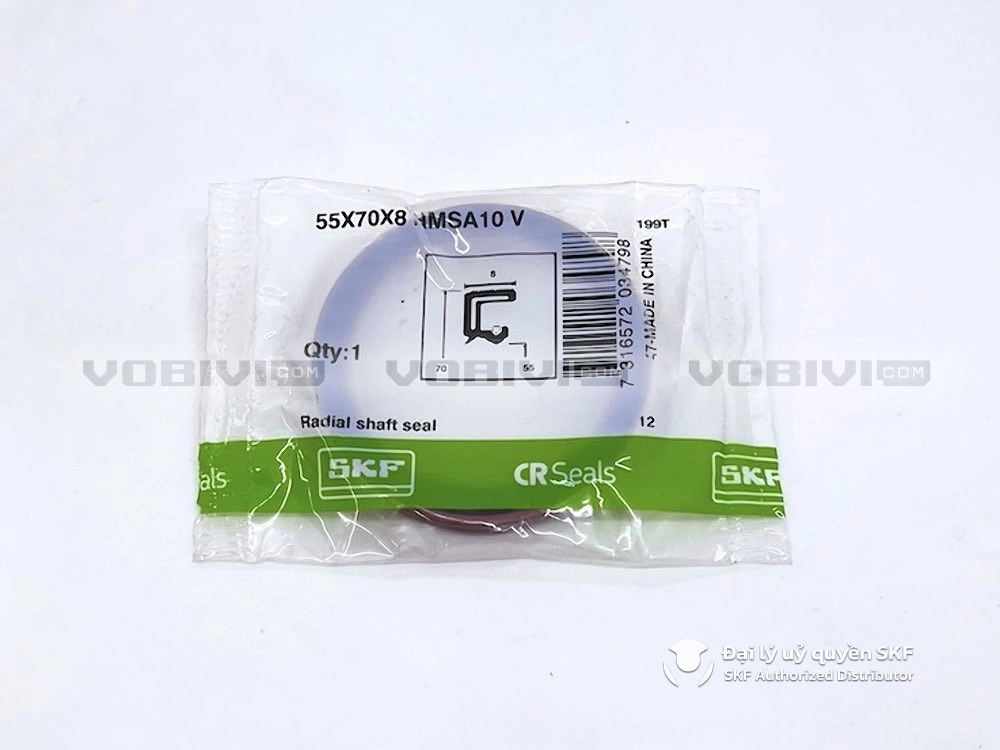 Phớt 55X70X8 HMSA10 V - Phớt chặn dầu SKF chính hãng