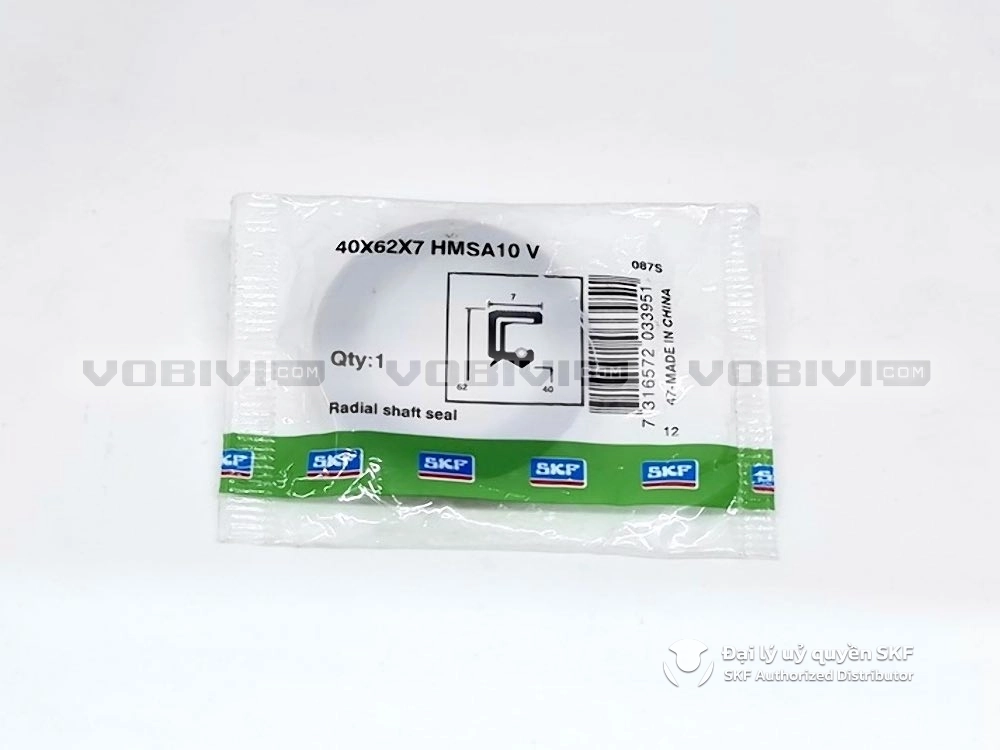 Phớt 40X62X7 HMSA10 V - Phớt chặn dầu SKF chính hãng