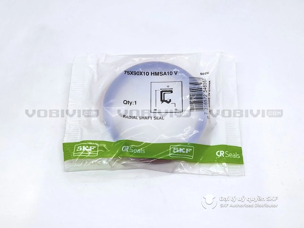 Phớt 75X90X10 HMSA10 V - Phớt chặn dầu SKF chính hãng