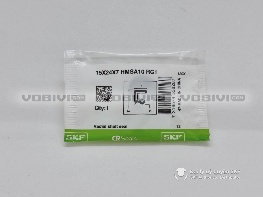 Phớt 15X24X7 HMSA10 RG - Phớt chặn dầu SKF chính hãng