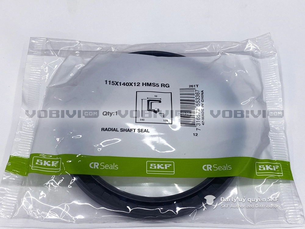 Phớt 115X140X12 HMS5 RG - Phớt chặn dầu SKF chính hãng
