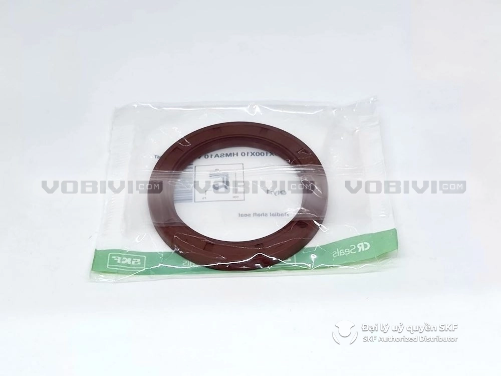Phớt chắn dầu 75x100x10 HMSA10 V chính hãng SKF