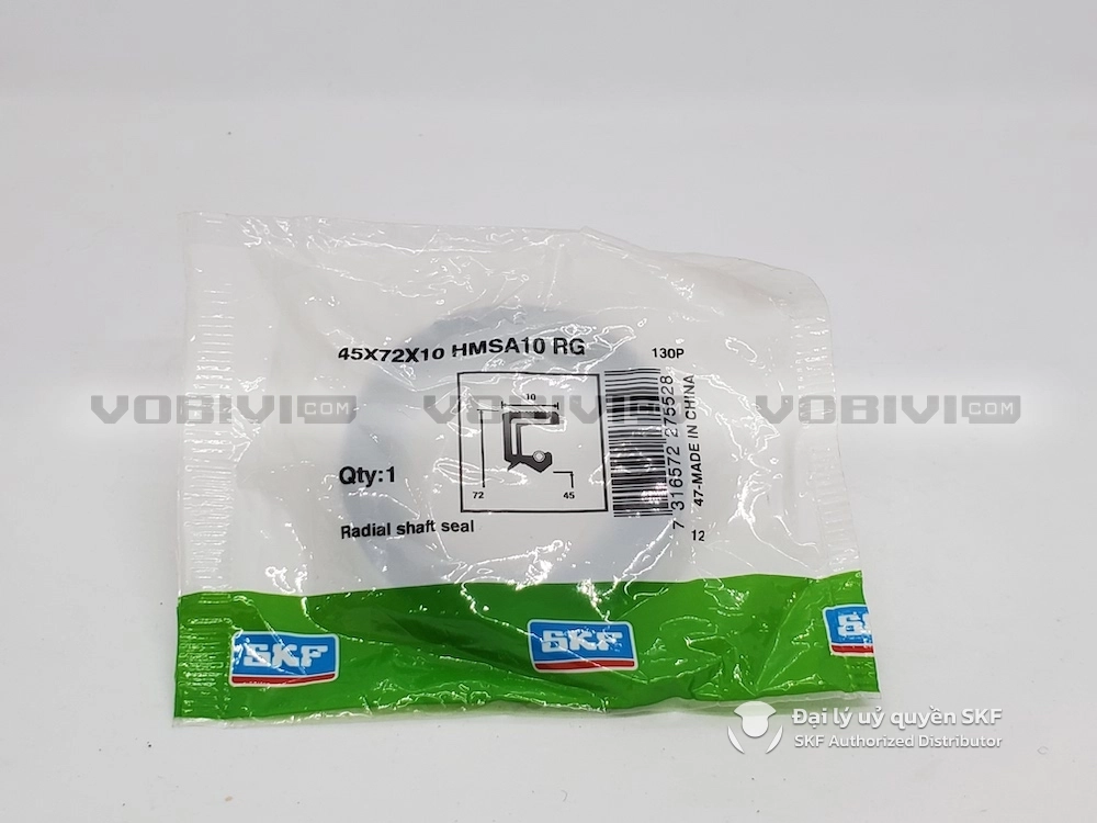 Phớt chắn dầu 45x72x10 HMSA10 RG SKF