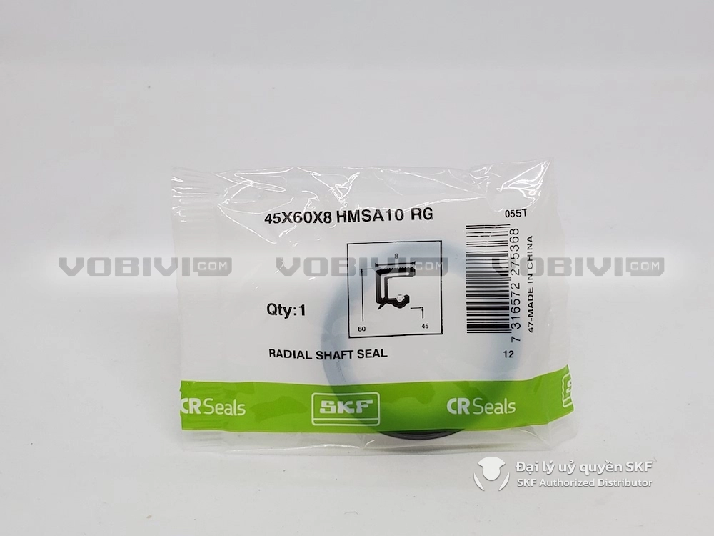 Phớt chặn dầu SKF 45x60x8 HMSA10 RG