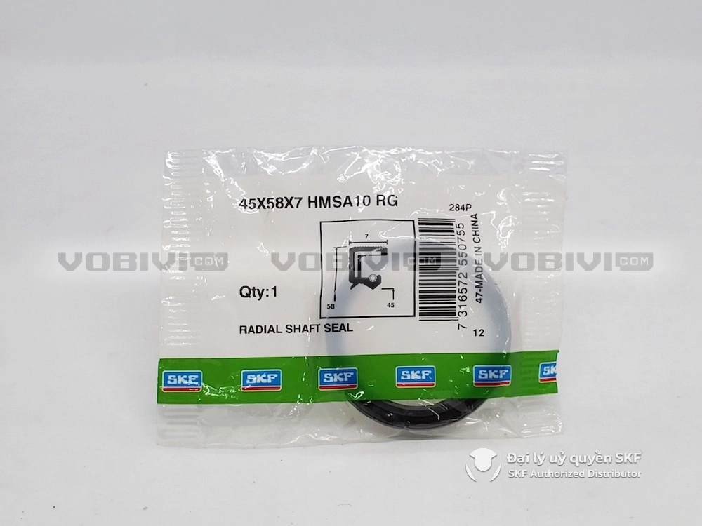 Phớt chặn dầu SKF 45x58x7 HMSA10 RG