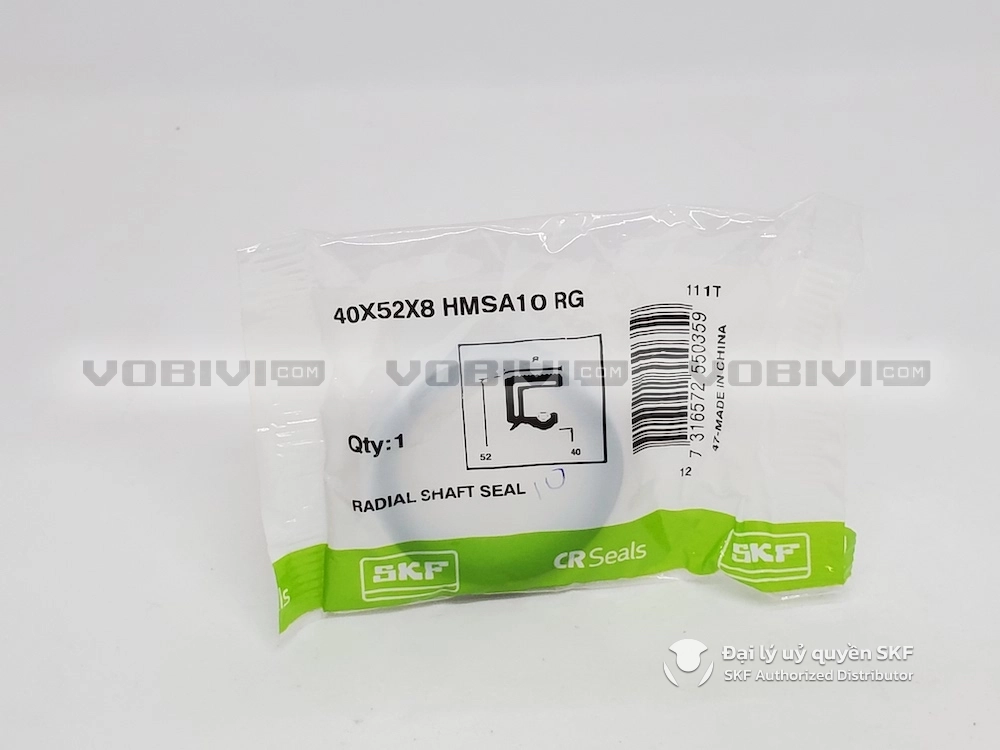 Phớt chặn dầu SKF 40x52x8 HMSA10 RG chính hãng SKF